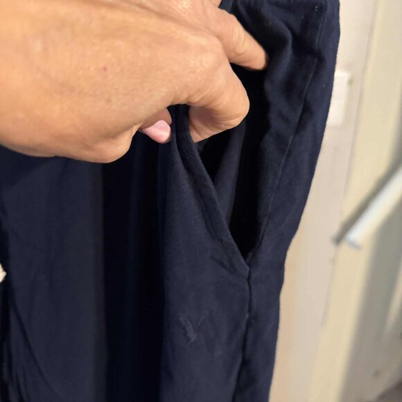 American Eagle AE Lounge Jogger / Sweatpants, SIZE SMALL, Navy Blue - Picture 3 of 10